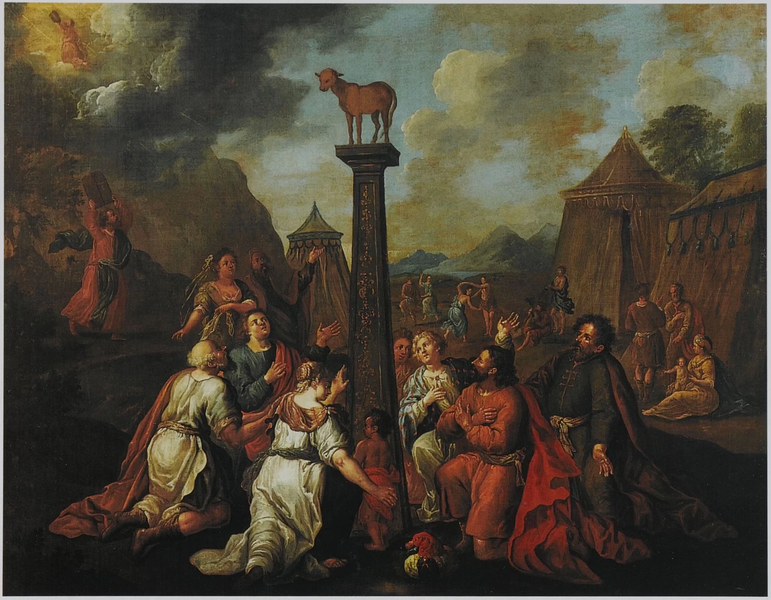 Willem Doudijns - Adorazione del vitello d'oro